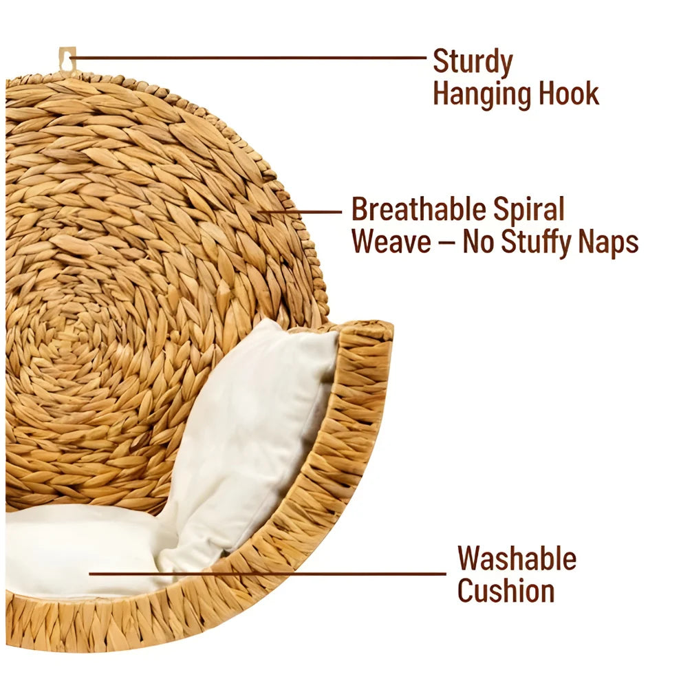 MyCatBed™ Handwoven Cat Bed